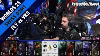 FLY vs VKS ハイライト D2M1 | Worlds 2025 スイスステージ | Bo1 | Meanwhile in Japan Highlights