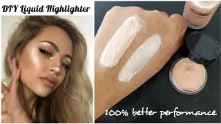How to make LIQUID HIGHLIGHTER/ ILLUMINATOR at home
