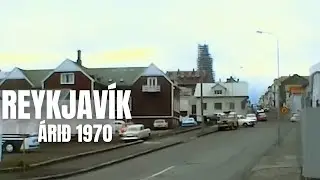 Reykjavík og Þingvellir árið 1970