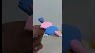 how to make special kite craft using clay/kite craft #craft #art #clay #clayart #kite #kids #shorts