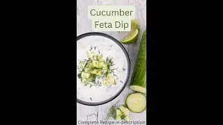 Diabetic recipe | This Recipe for Cucumber Feta Dip is Seriously Amazing! you will make it everyday.