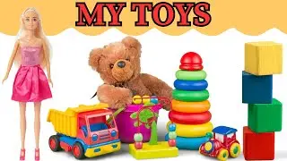 Toys Name in English | Names of Toys with pictures |Toys Vocabulary For Kids