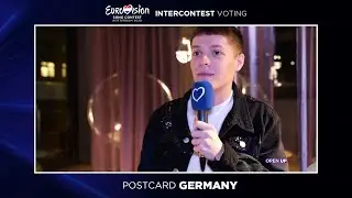 Postcard of Ben Dolic from Germany 🇩🇪 (Eurovision Song Contest 2020)