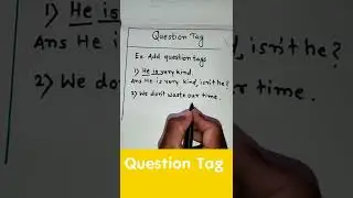 Question tag |#shorts #ssc #hsc