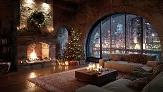 Peaceful Christmas Night Piano Music for Relaxation, Meditation and Winter Comfort