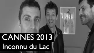 CANNES 2013 : Pierre Deladonchamps et Christophe Paou (L'Inconnu du Lac d'Alain Guiraudie)