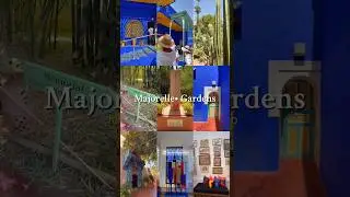 Сад Мажорель в Марракеше, Марокко 🇲🇦💙
