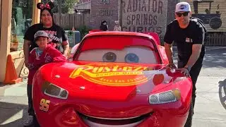 Celebrity Sighting at Disney California Adventure Park Rope Drop 2026! Sebastian. DCA. 