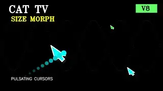 Cat TV Mouse Pointer Series #8 - Size Morph | Growing & Shrinking Cursor | 10 Minutes