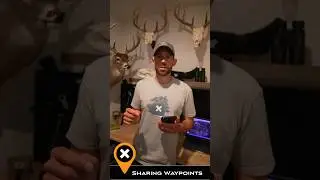 Sharing waypoints with the OnX Hunt app. #onxhunt
