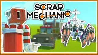 GER WIFI! - Scrap Mechanic Tävling med Toffe!