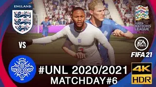 ENGLAND vs ICELAND | FIFA 21 Predicts: UEFA NATIONS LEAGUE ● Matchday 6 of 6