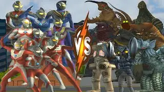 ウルトラマン VS ALIEN BALTAN, ULTRAMAN TARO VS TYRANT, ULTRASEVEN VS ROBOT KING JOE #ウルトラマン #怪獣 #ultraman