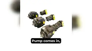 PV22 Hydraulic Pumps MV23 Variable Displacement Hydraulic Motors For Mining Industry