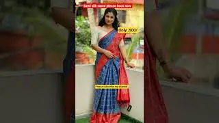 #viscosesilk#saree #silkfabric #fashion #indianhandlooms    