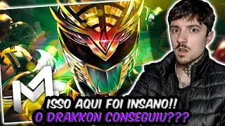 (DRAKKON SOLOU GERAL?!) REAGINDO ao Lord Drakkon (Power Rangers) - Deus | M4rkim | REACT // NaiReact