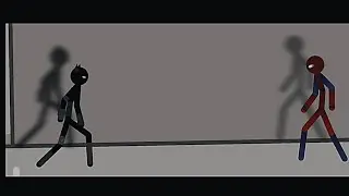 If Batman fought Spiderman |stick nodes (over 1,000 frames!!)