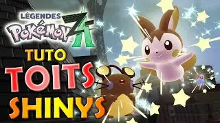 ✨ TUTO SHINY TOITS  sur L&Eacute;GENDES POK&Eacute;MON ZA &ndash; CIRCUIT INCROYABLE & FUN !! 🔥🎮