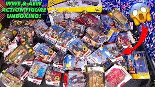 INSANE WWE & AEW Action Figures Unboxing!