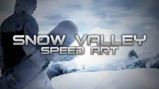 Snow Valley - Speed Art