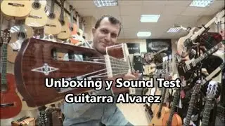 Guitarra Alvarez RC26HCE [UNBOXING + SOUND TEST]