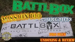 Battlbox (Battle Box) Mission 100 - June 2023 - Pro Plus Unboxing & Review