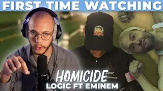 Homicide *explicit* | Logic ft Eminem | First Time Watching