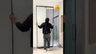 The sliding door without installation is very convenient and quick to install.#slidingdoors