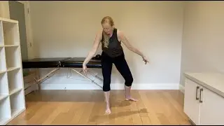 DNS hip hinge and squat transition