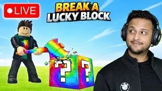 Break a Lucky Block LIVE! OP Blocks & Crazy Luck 😱🔥 | Roblox