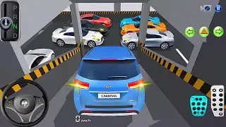New OLD Kia carnival 🚙💥Vs super cars🚗💨 Extreme parking Garage challenge 3D Driving class 2026