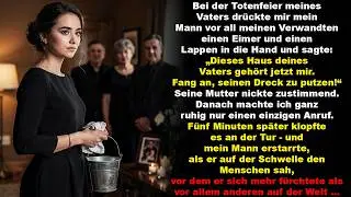 Mein Mann reichte mir einen Eimer und einen Lappen: „Das ist mein Haus, du bist hier zum Putzen!“