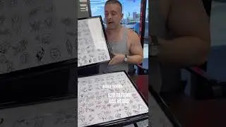 Best $20 tattoos in the world! #famous #lasvegas #tattoo #shop #artist #best #fyp #viral #shorts