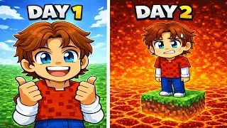 Minecraft, But The Floor Changes Every Day…