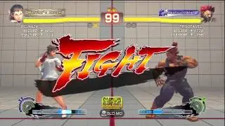 PCutta24 ( Sakura) VS TROOF AVELI(Akuma) match2   H20 VashTS (Sakura) VS DefiNatoRx671 ( Gouken)
