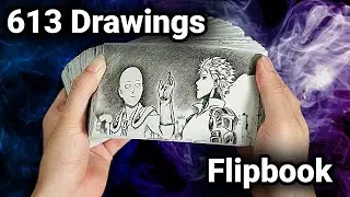 One Punch Man (Season 4) Flipbook Animation || Anime Flipbook with Drawings
