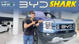 BYD SHARK 6 First Look in Pakistan | Full Exterior & Interior Reveal | Electric Pickup Truck 2025 🇵🇰