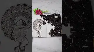 Easy Mandala Art Ideas for beginners | Galaxy Mandala Art | Watercolor Paint #youtubeshorts #shorts