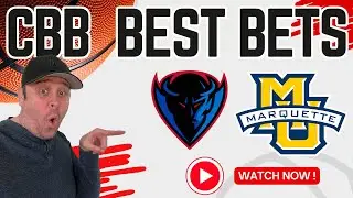 Marquette vs DePaul Predictions and Best Bets | Best CBB Picks Jan 16, 2026
