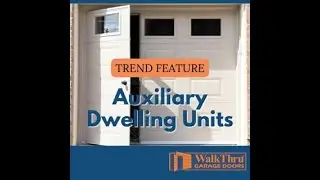 WalkThru Garage Doors: A solution for granny flat or ADU projects
