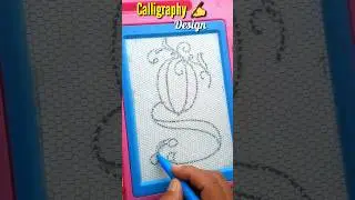 How to write g ✍️| Learning design alphabet👌| #shorts #shortsvideo #calligraphy #thulithuli