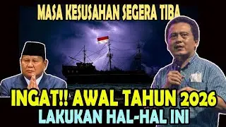 MASA KESUSAHAN SEGERA TIBA - AWAL TAHUN 2026 - LAKUKAN HAL-HAL INI