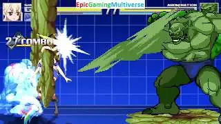 MUGEN Matches / Battles / Fights Off Rainbow Dash, Shimikaze, And Aqua Slime