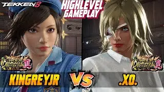 Tekken 8 &ndash; KingReyJr (ASUKA KAZAMA) vs XO (LIDIA) &ndash; T8 High Level Gameplay!
