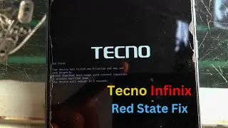 Tecno kC2 Red state Fix \ Frp remove  || Tecno/Infinix Red State Problem Solved