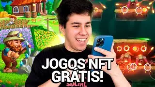 TOP 5 MELHORES JOGOS NFT GRÁTIS PARA LUCRAR SEM GASTAR NADA!