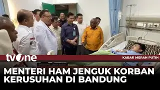 Menteri HAM Natalius Pigai Jenguk Korban Demo di Bandung | Kabar Merah Putih tvOne