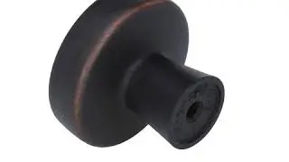 Oil Rubbed Bronze Knob Amerock Cabinet Hardware Blackrock BP55270ORB Video 1 17
