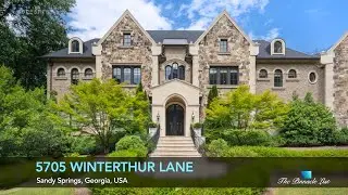 Winterthur Estates Home | 5705 Winterthur Ln, Sandy Springs, GA, USA 🇺🇸 | Luxury Real Estate