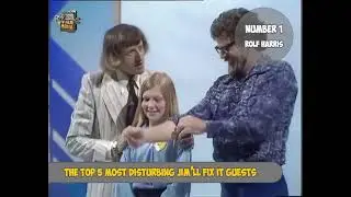 The 5 Most Disturbing Jimmy Savile Guests Rated on Jim'll Fix It. Creepy Rolf Harris!